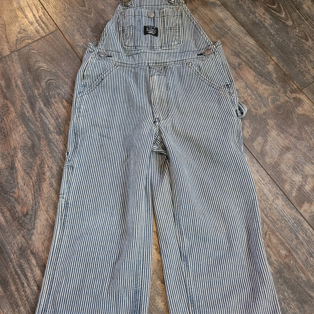 Lakin McKey Striped Overalls